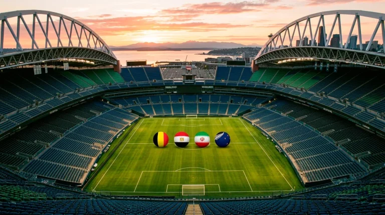 Grupa G Mundialu 2026 z Belgią, Egiptem, Iranem i Nową Zelandią