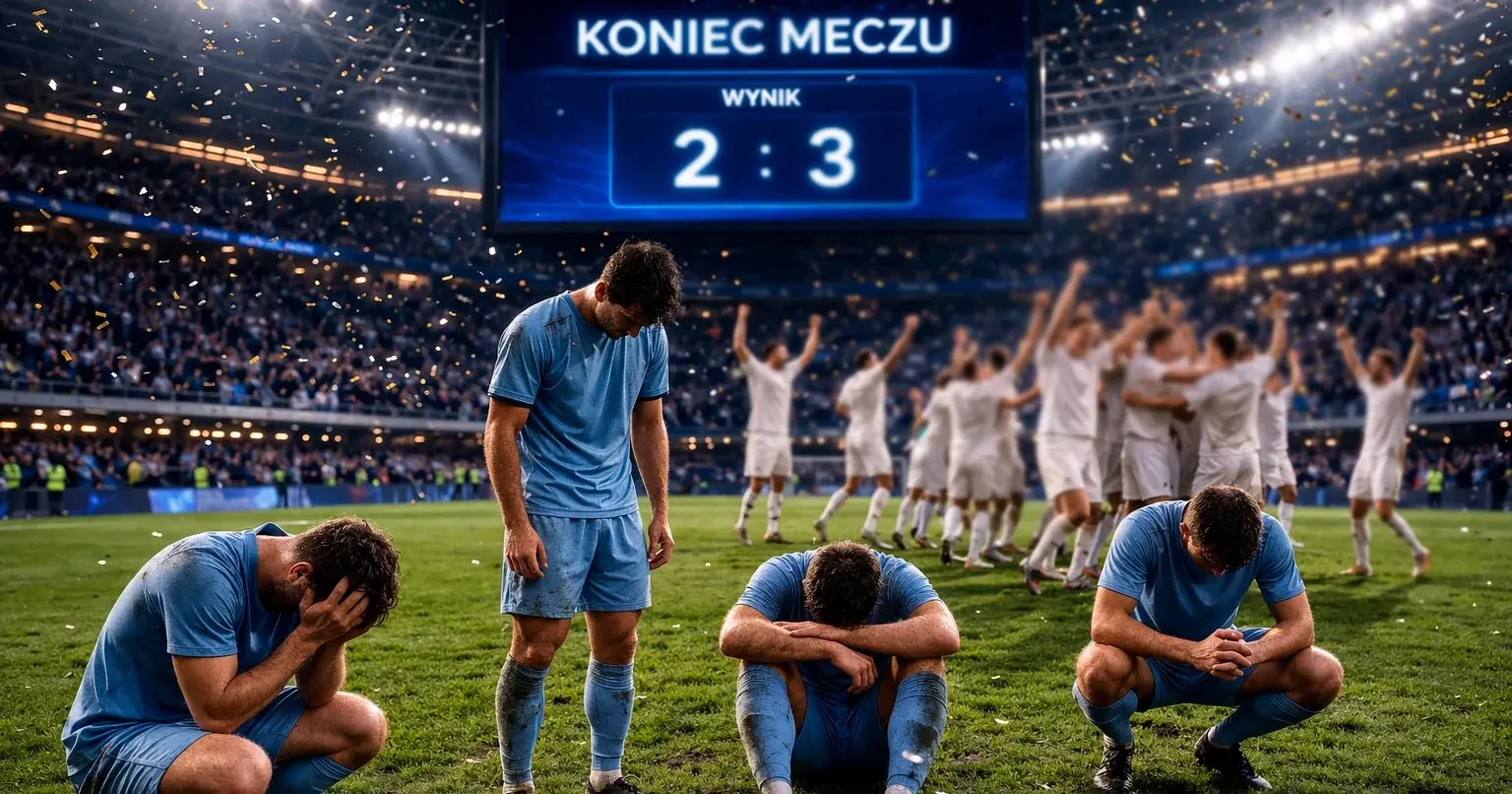 Piłkarze na murawie po dramatycznym meczu barażowym o awans na Mistrzostwa Świata 2026